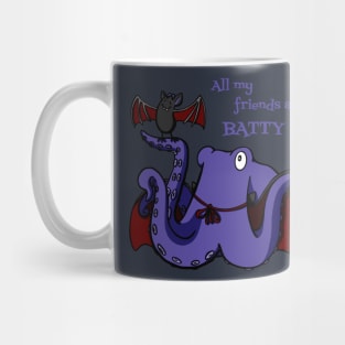 Octopus Vampire Bat Mug